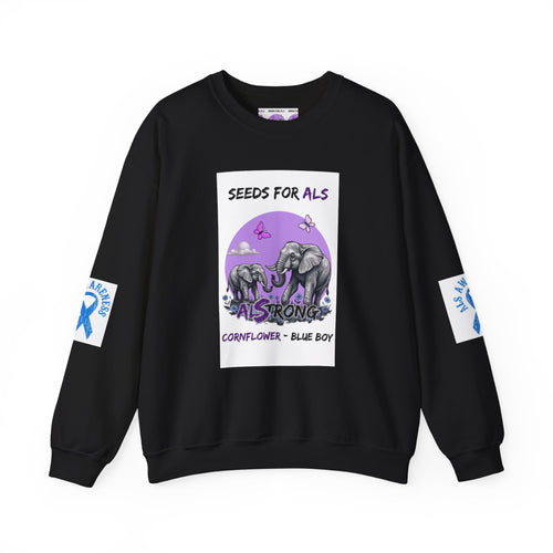 Comfort-Fit Crewneck Sweatshirt — Gildan 18000 Durable 50/50 Cotton-Poly Blend